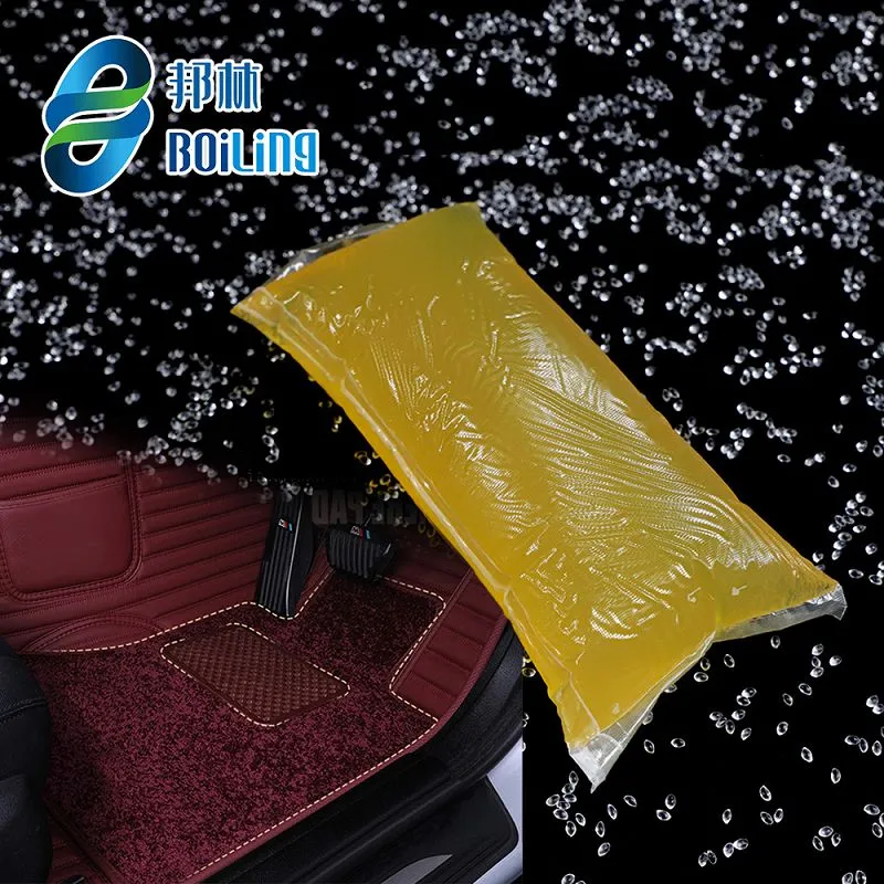 Коврик для ног автомобиля на липучке, термоплавкий клей